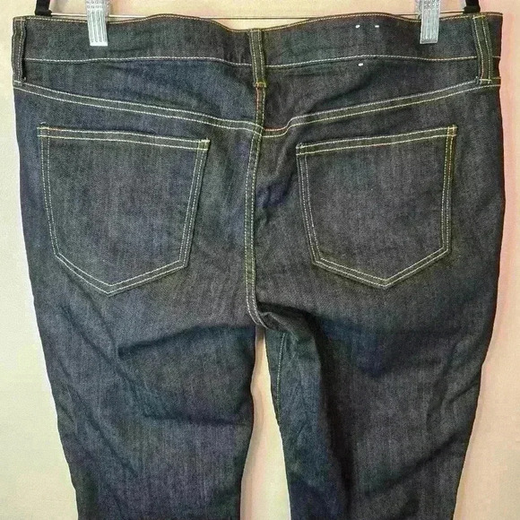 Old Navy The Diva Jeans Boot-cut Mid-rise Dark Wash Size 14 Short - Picture 8 of 13